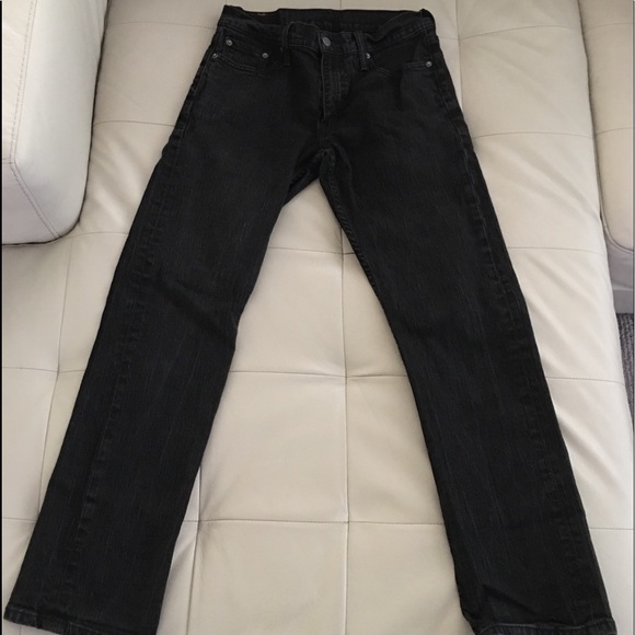 Levi's Other - Levi’s 514 Black Jeans 30x32
